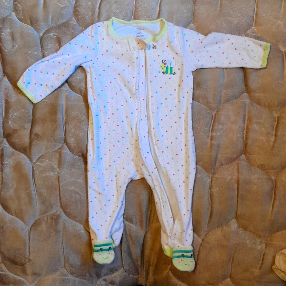 Carter's 6M Multicolor PolkaDot Baby Pajamas